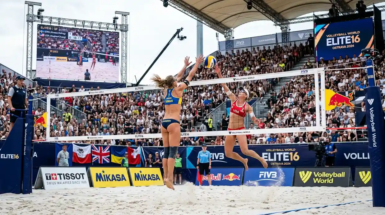 Beach Pro Tour Elite16 Turnier – FIVB Top-Turniersystem mit den 16 weltbesten Beachvolleyball-Paaren für Sportwetten